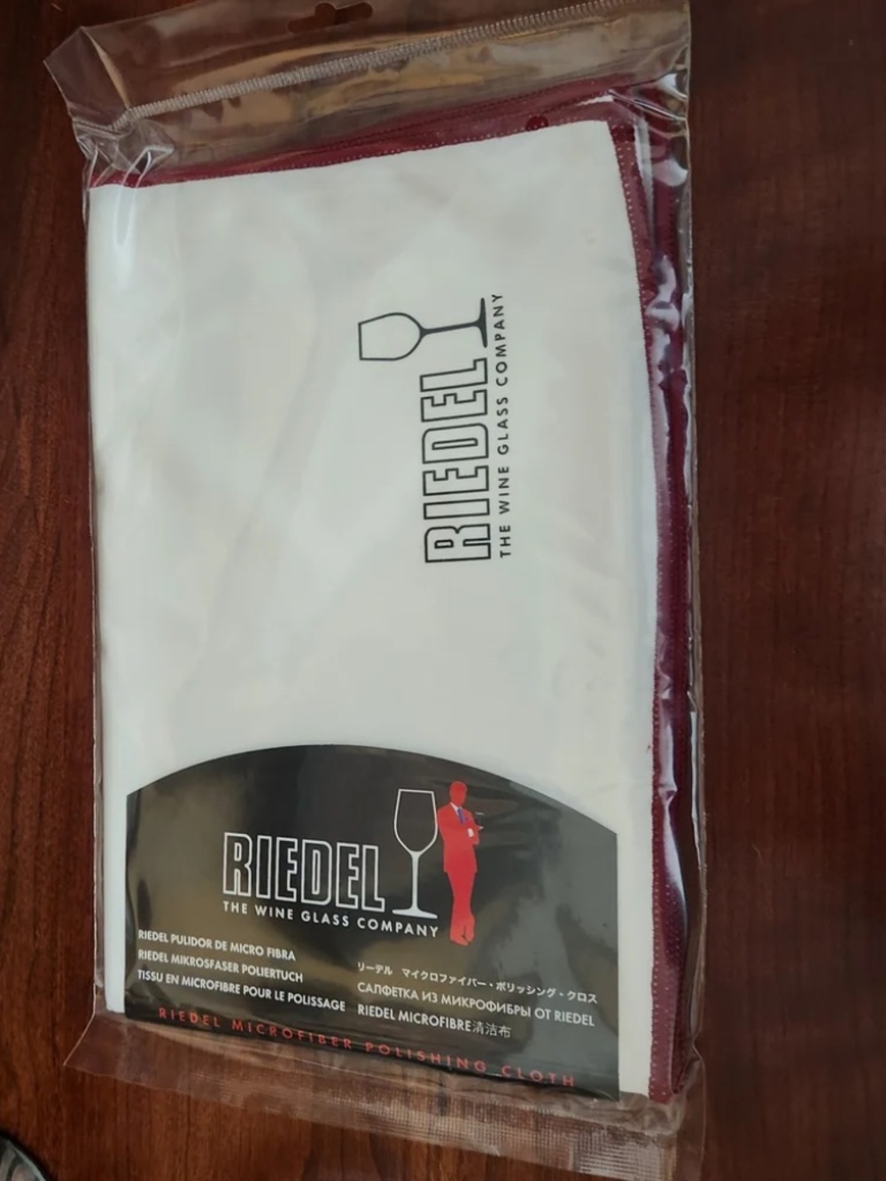 Reidel Microfiber Polishing Cloth Single Pack NEW IN Package Avoid Scratches!